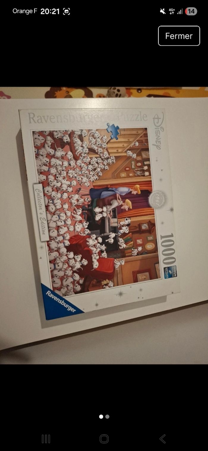 Puzzle édition collector disney