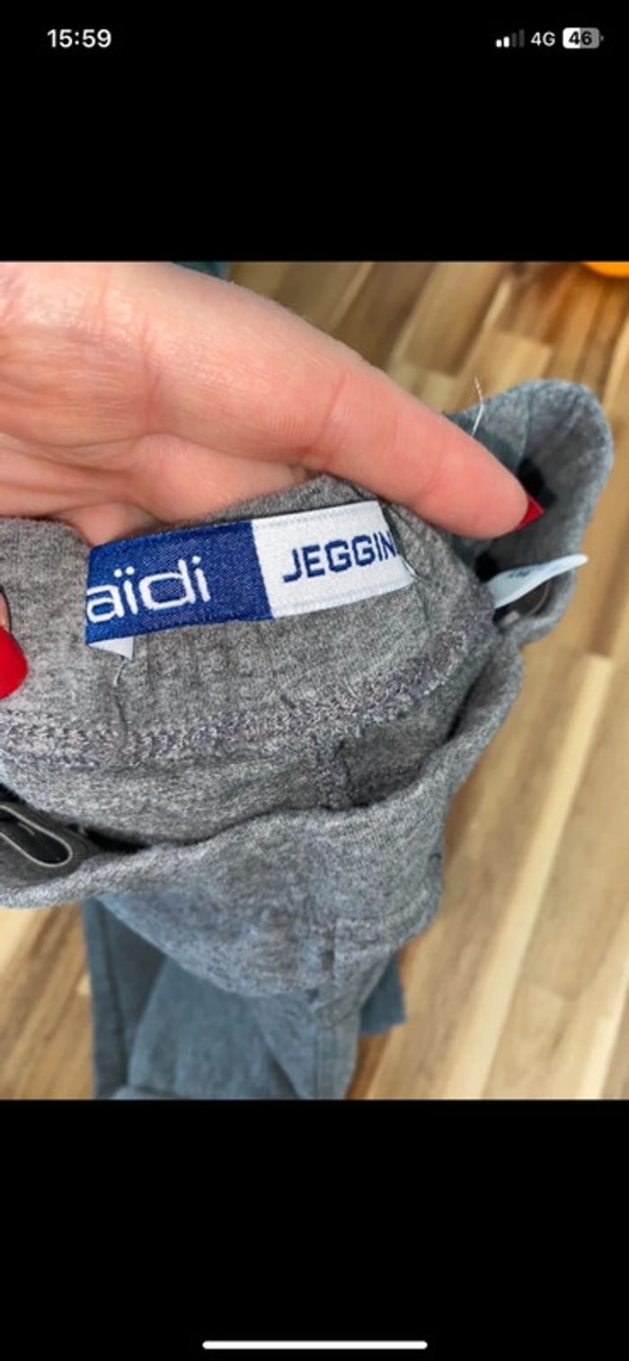 Jegging okaidi taille 8 ans - photo numéro 2