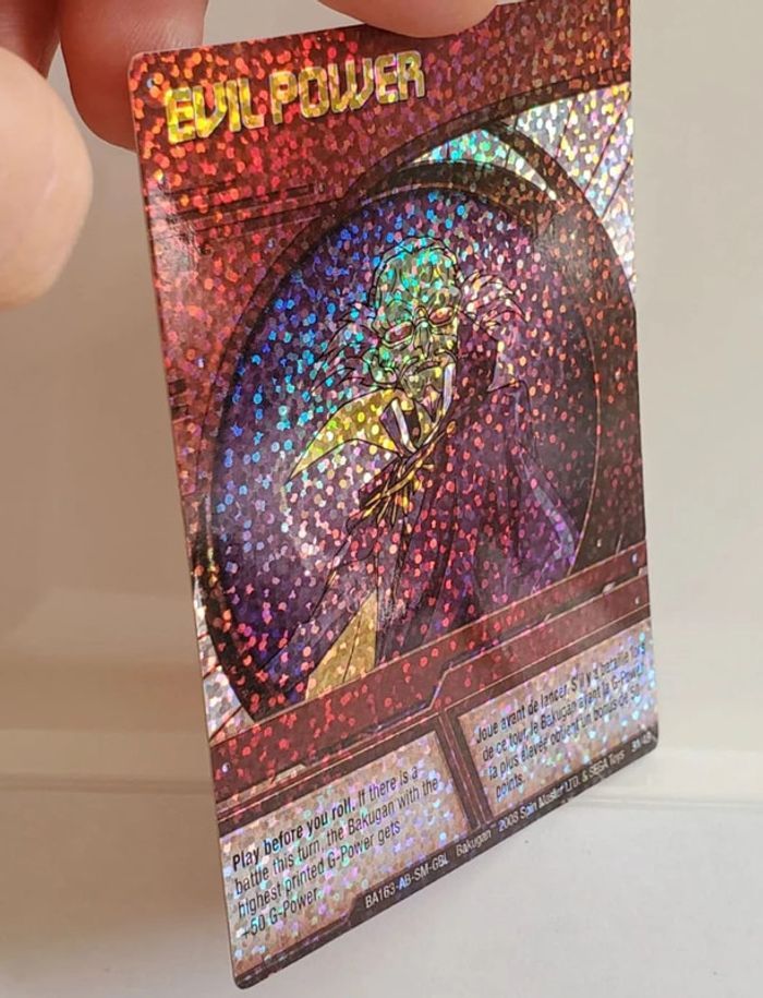 5 Bakugan Battle Brawlers Cards foil / cartes holographiques - photo numéro 4