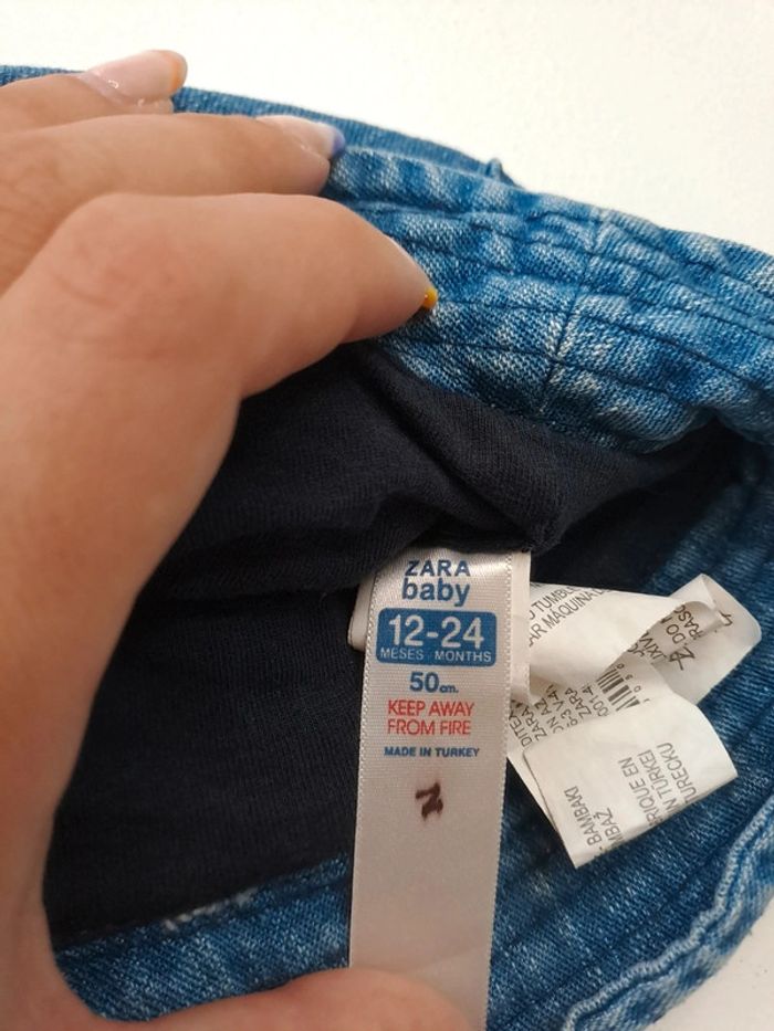 Bob en jean zara 12-24 mois - photo numéro 3