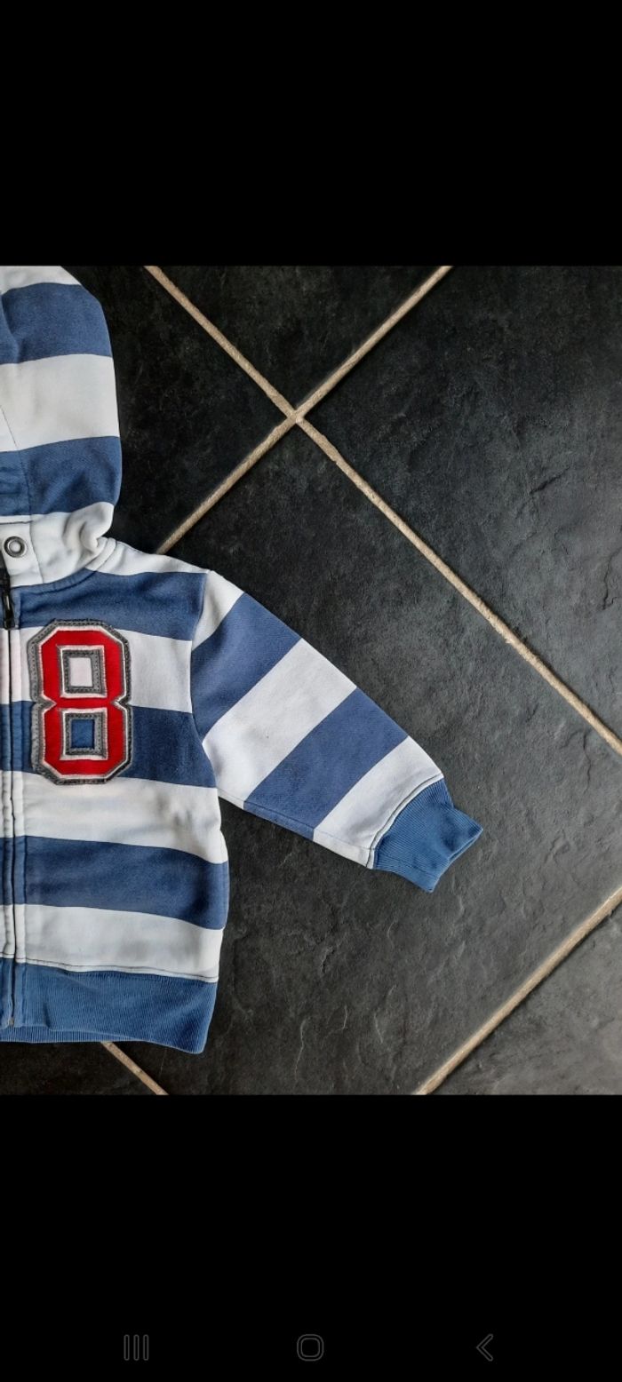 Sweat zippé garçon 3ans H&M - photo numéro 2