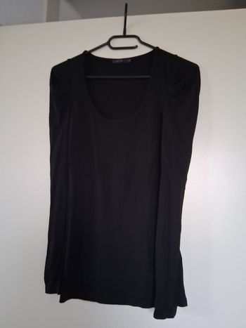 Sweat shirt noir ' T- XS "