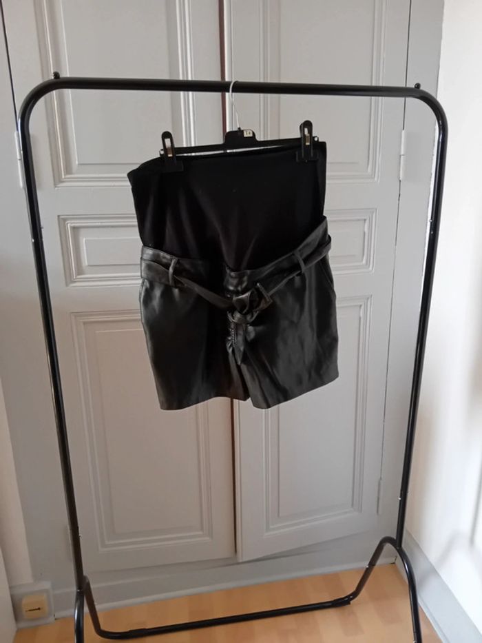Short de grossesse simili cuir - Kiabi - 38/M