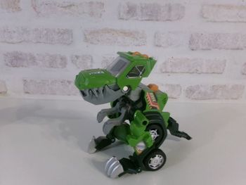 Switch and Go - Dinosaure T-Rex Drex - Véhicule Jeep