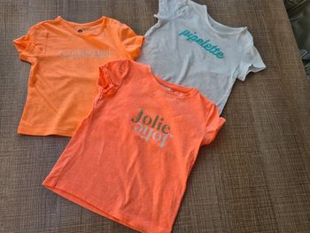 Lot de 3 T shirts Z et TAO