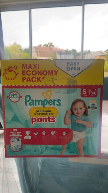 Pampers  pants premium protection taille 5