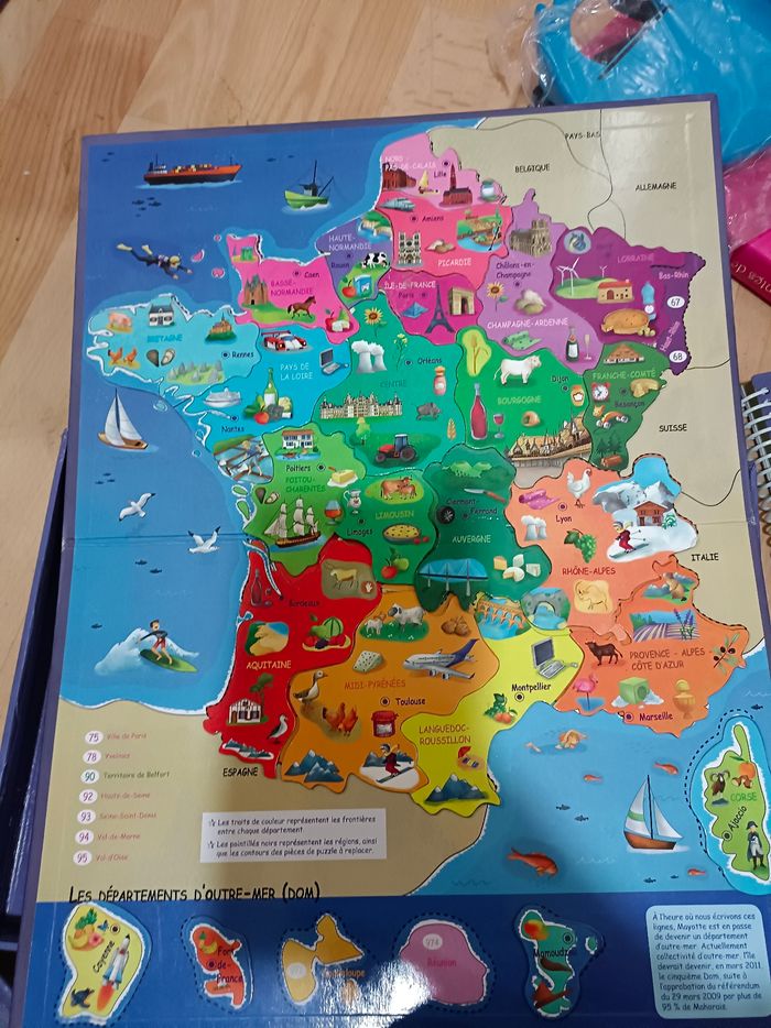 Ma première carte de France - photo numéro 2