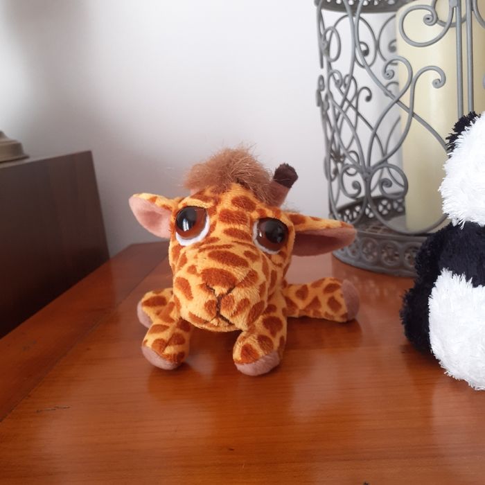 Peluches-doudous Bébés Panda et Girafe - photo numéro 4