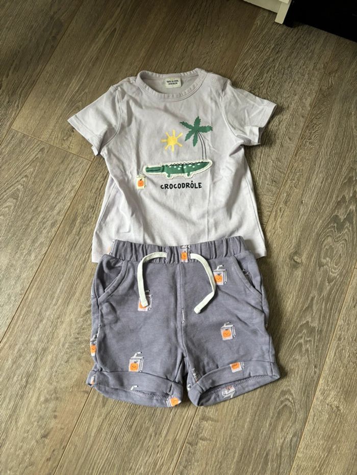 Ensemble short et tee shirt