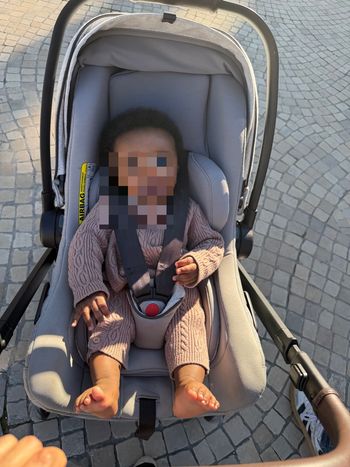 Trio Poussette Nuna Mixx Next couleur minérale