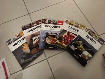 Lot de 5 livre recette