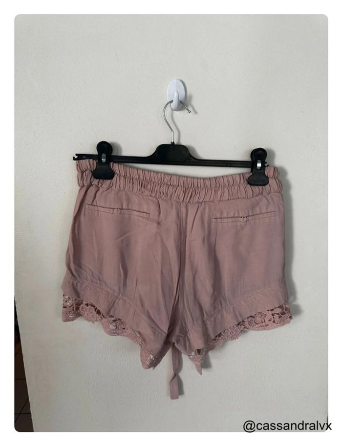 Short fluide rose poudrée - Iro - photo numéro 3