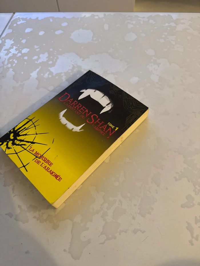 Livre Darren shan - l’assistant du vampire - tome 1 - la morsure de l’araignée - photo numéro 2