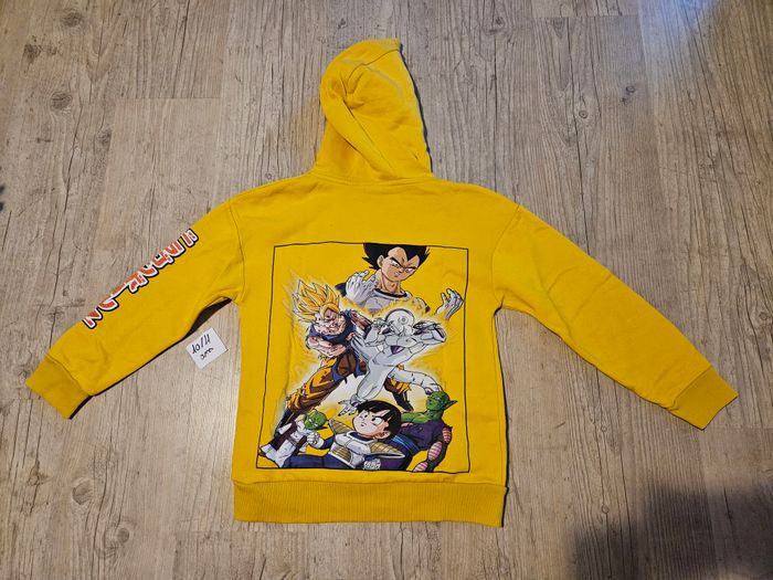 Pull jaune Dragonball Z garçon 10/11 ans - photo numéro 2