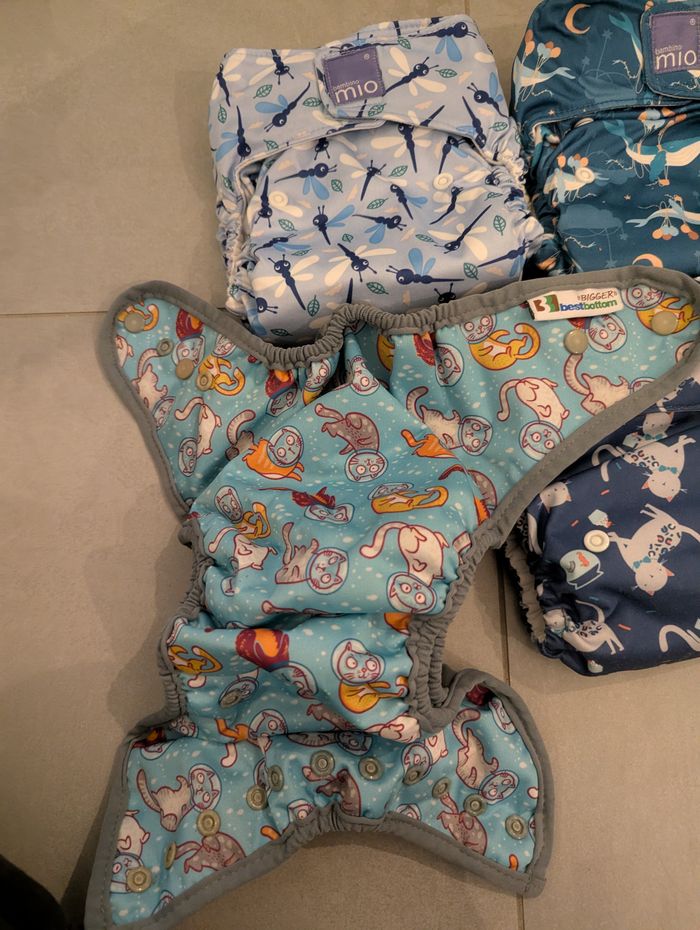 Lot couches lavables Bambino mio - photo numéro 2