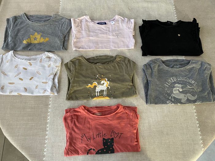 Lot tee-shirt manches longues - photo numéro 2