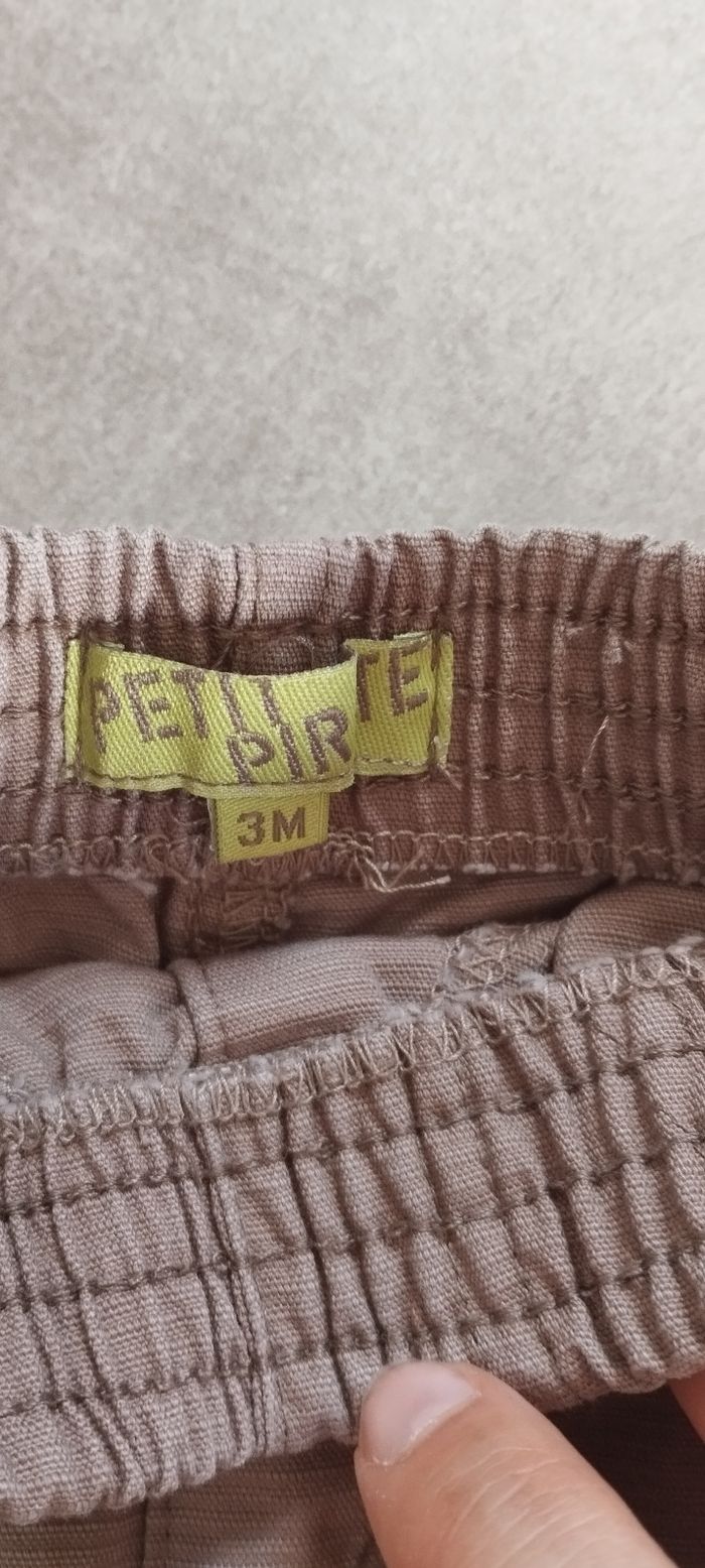 Short garçon 3 mois petit pirate - photo numéro 2