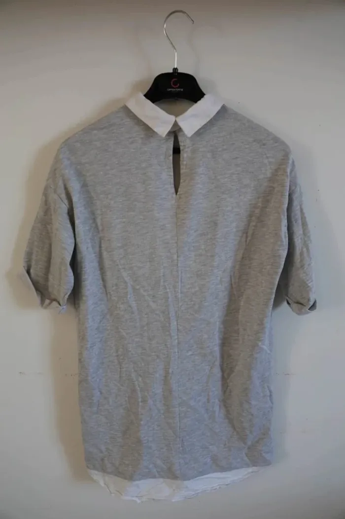 C55 robe gris bershka XS - photo numéro 2