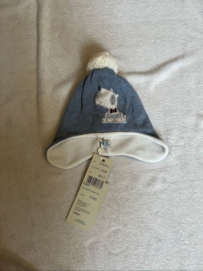Bonnet bébé garçon Taille 6/9 mois Neuf