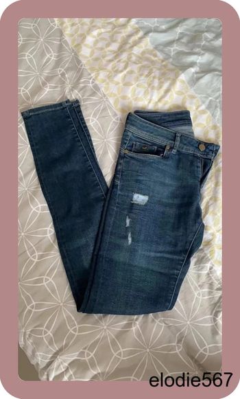 Jean slim troué kaporal