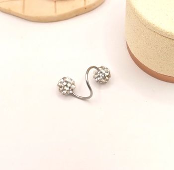 Boucles d'oreilles spirale