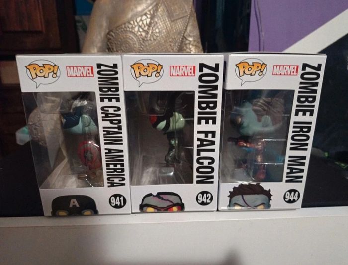 Neuf 🔥🔥 Lot 3 pop Funko spécial édition Marvel zombie - photo numéro 2