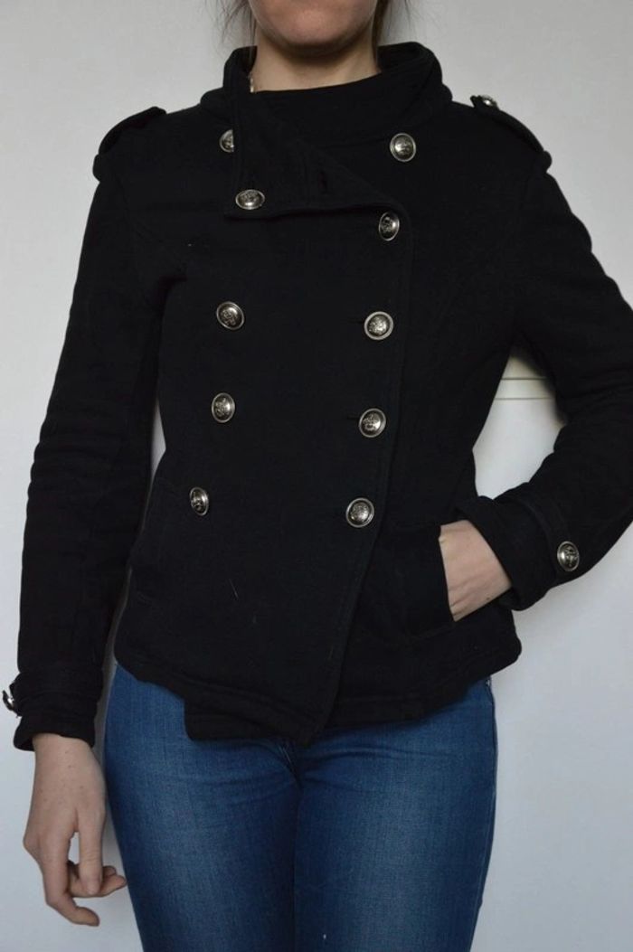 Veste double boutonnage (navy) noir