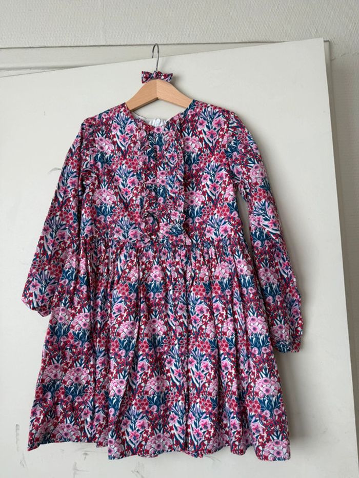 Robe liberty jacadi et barrette - photo numéro 2