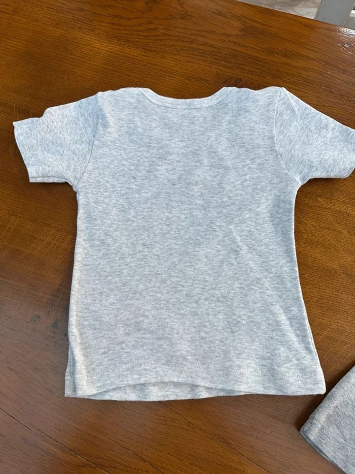 Lot de 2 maillots de corps gris 2 - 3 ans - photo numéro 7