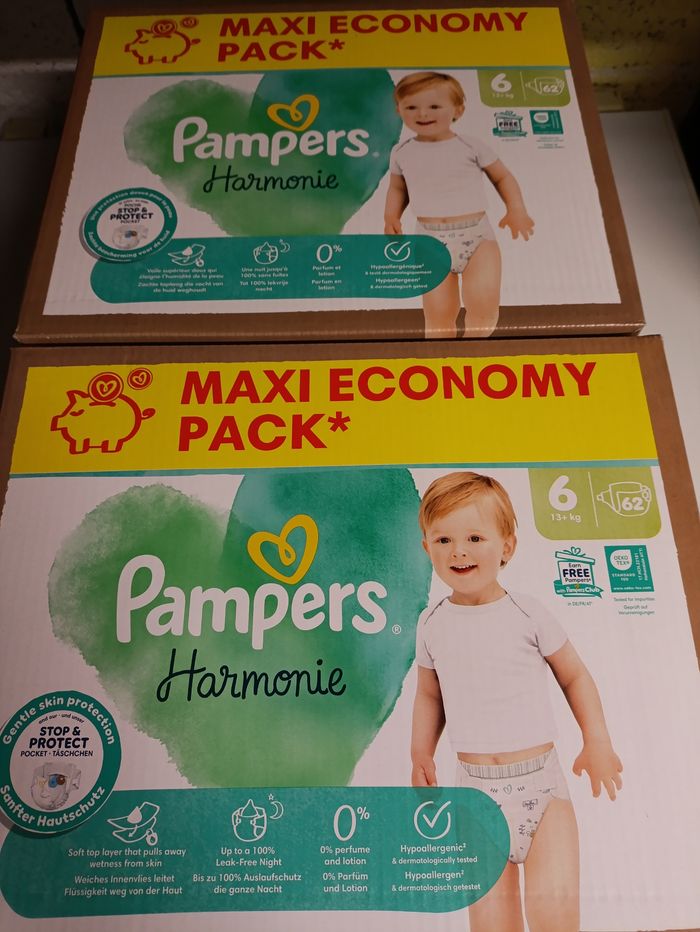 2 Pampers harmonie T6