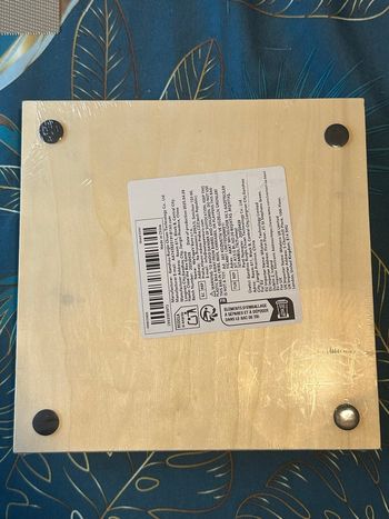 Jeu en bois “Shut the Box” / “Ferme la boîte” – Neuf sous emballage