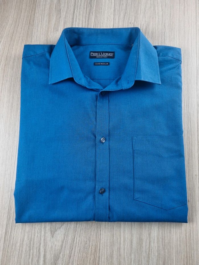 Chemise bleue Homme Armand thierry Taille XL