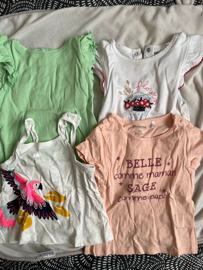 Lot de 4 haut
