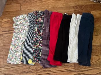 Lot de 8 leggings 6 mois