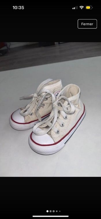 converse montante bébé