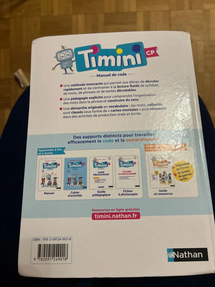 Livre timini manuel de code - photo numéro 2