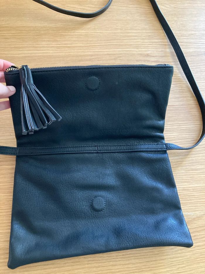 Sac à main cuir noir - photo numéro 2