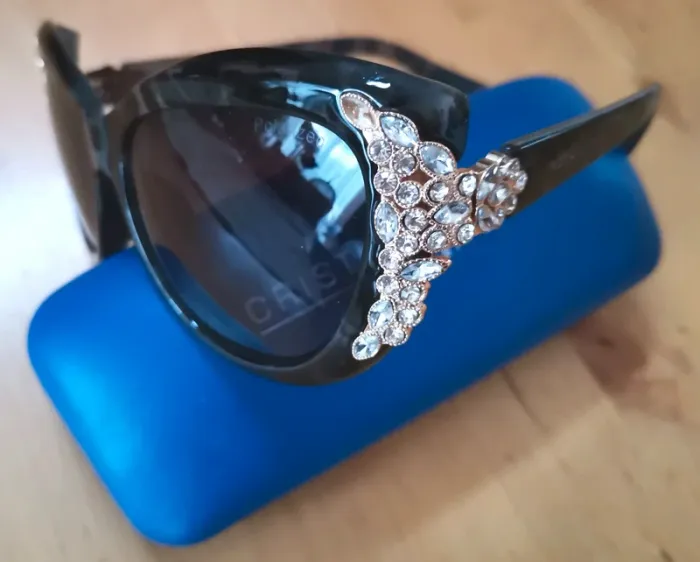 Lunettes de soleil bijou "Christian Leroy" - photo numéro 4