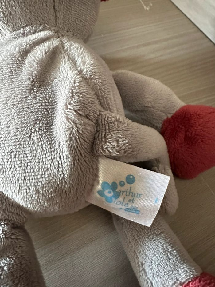 Peluche singe arthur et lola - photo numéro 4