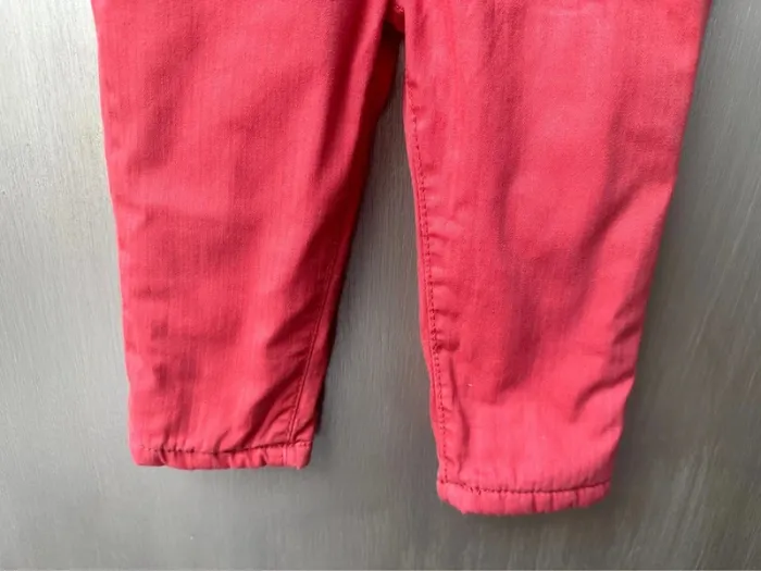 Pantalon doublé mes petits cailloux orange 18 mois - photo numéro 4