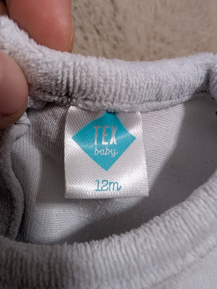 💤 Pyjama Tex Baby – 12 mois / 12M – garçon 💛 - photo numéro 2