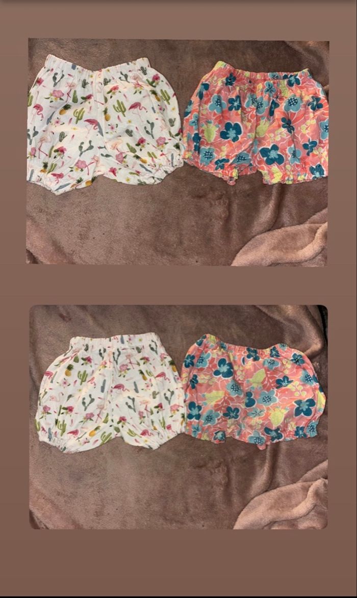 Lots de shorts et pantalons filles - photo numéro 2