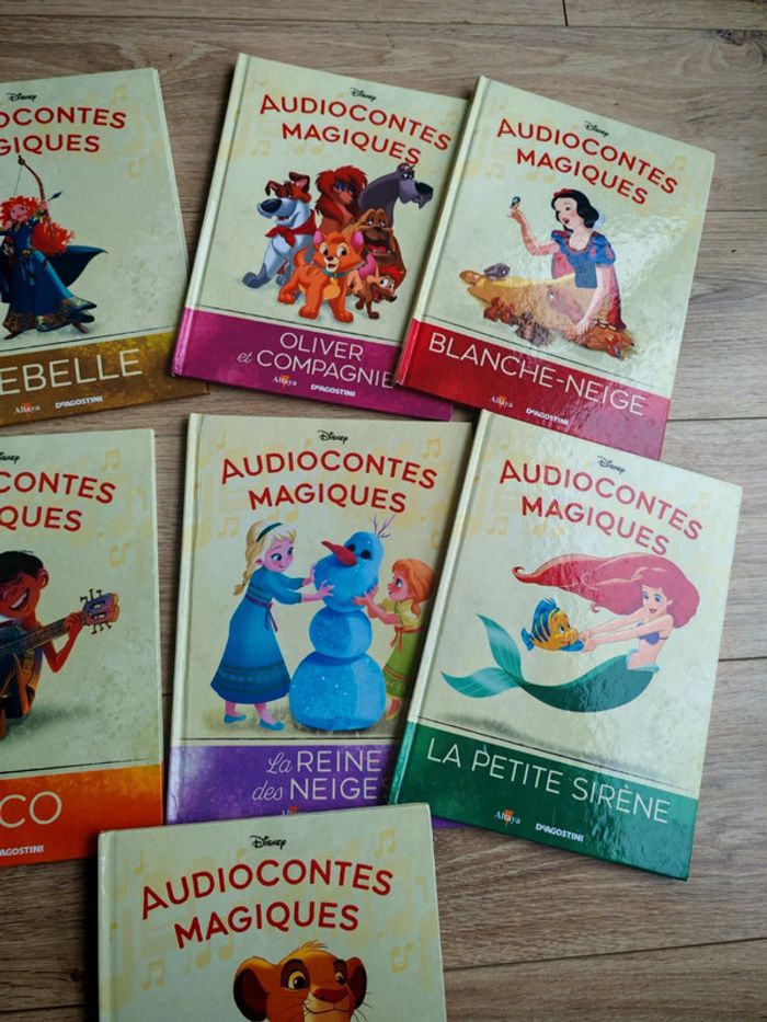 Lot livres audiocontes Disney histoire du soir - photo numéro 3