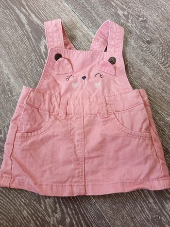 Robe rose Kiabi 1 mois