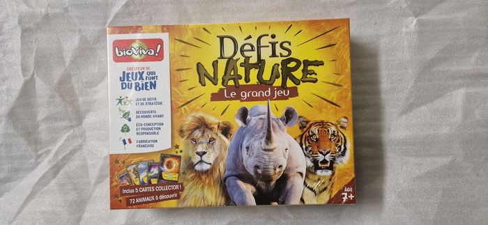 Jeu de société Défis Nature Bioviva