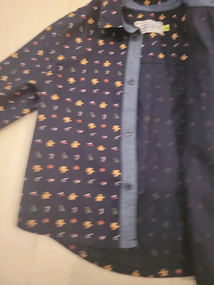 Chemise de Noël 4/5ans - photo numéro 5