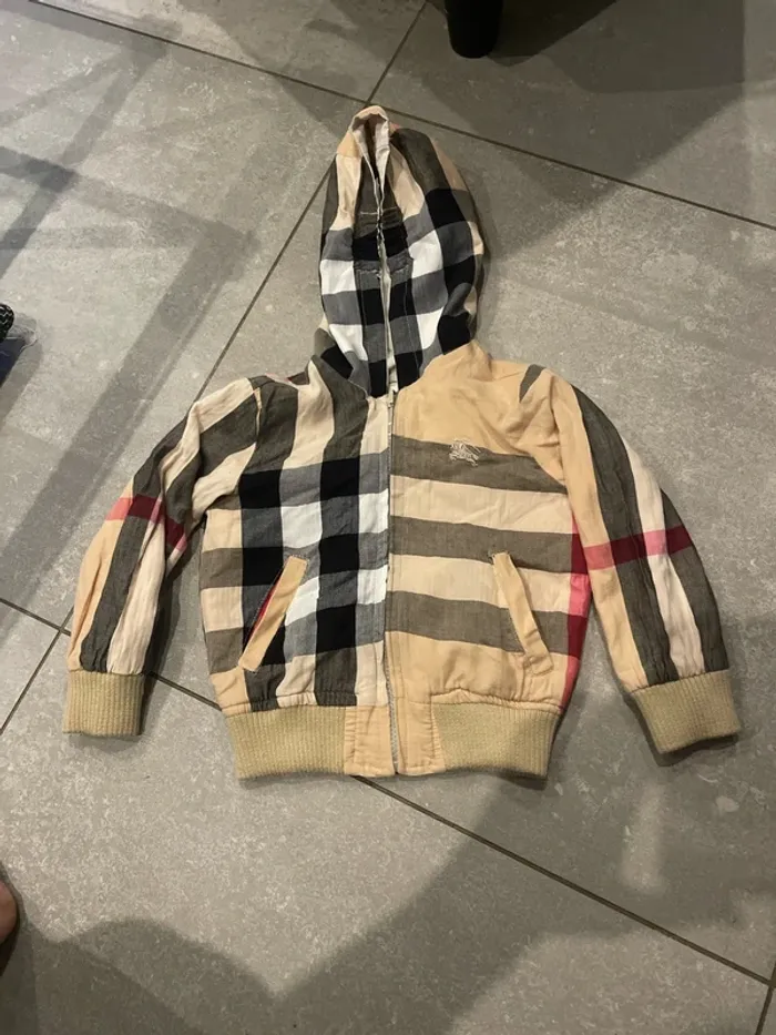 Veste demi saison burberry