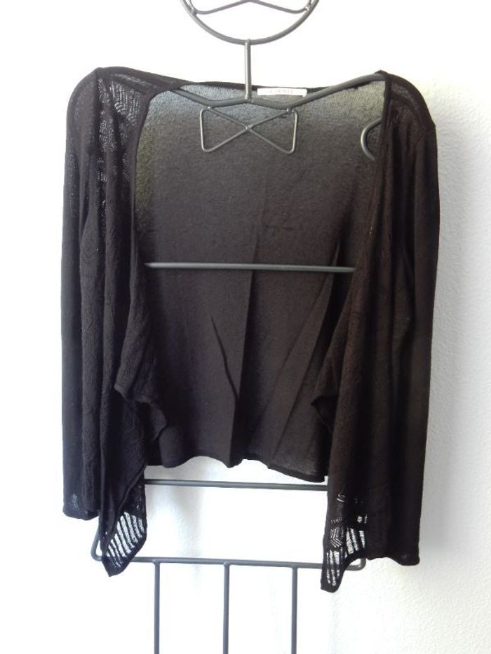 Gilet/Veste noir CAMAIEU