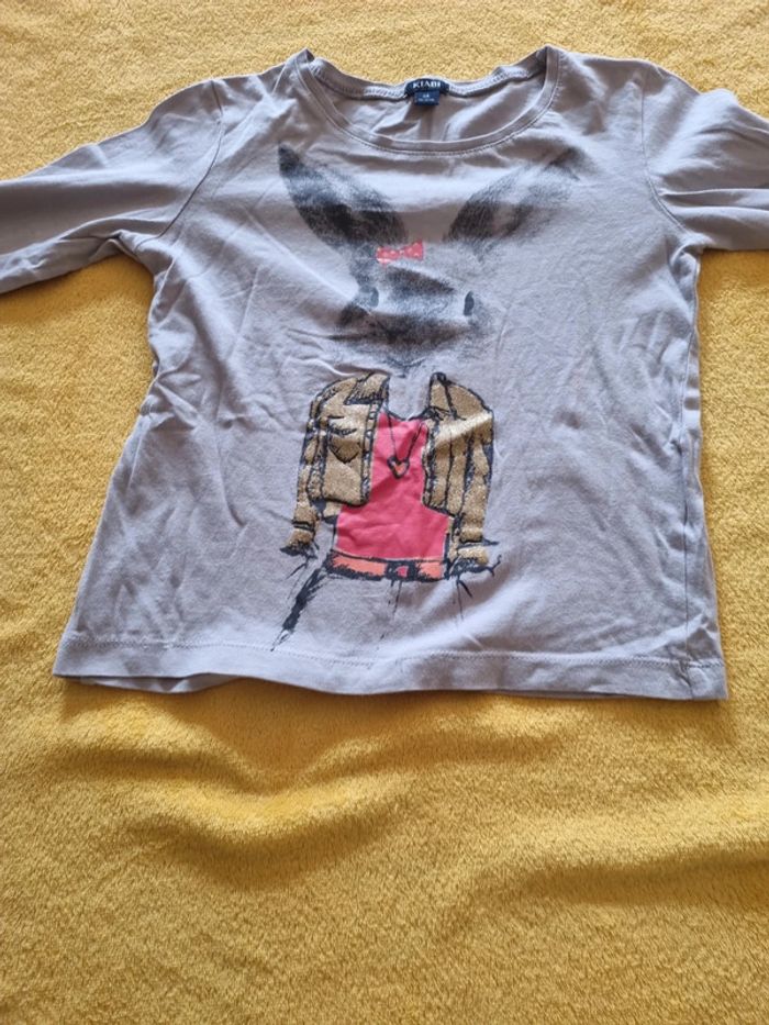 Maillot longues manches lapin