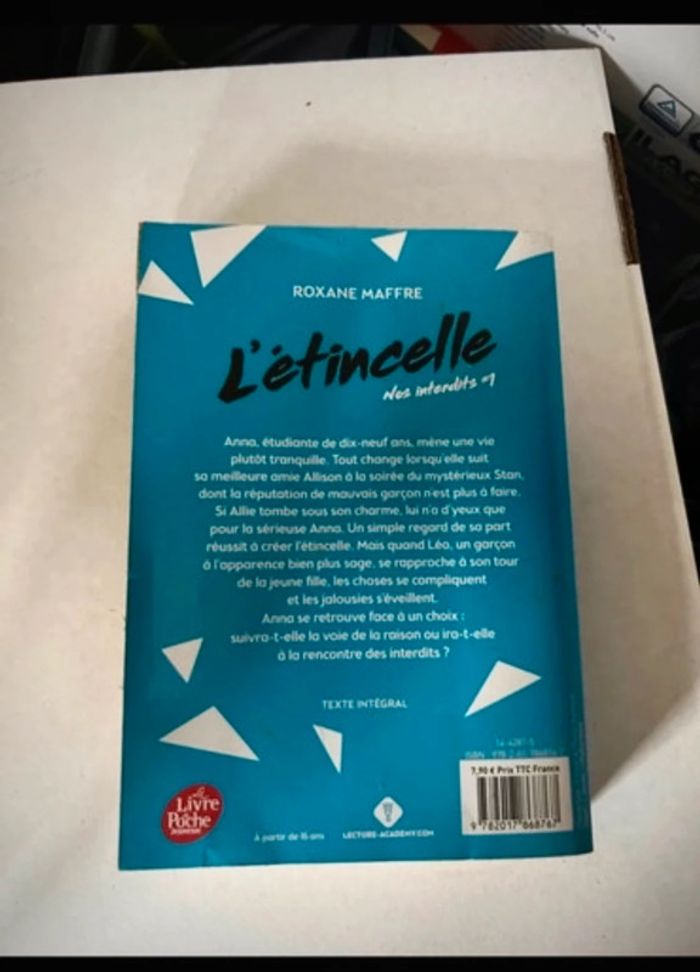 Livre : L’Étincelle - Tome 1 de la Série - photo numéro 2
